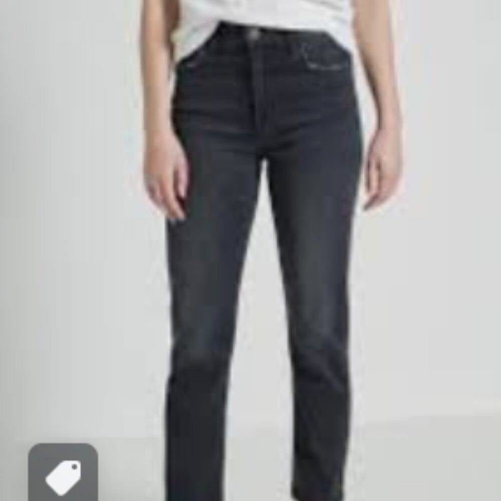 CURRENT ELLIOT The Fling Torpedo Charcoal Grey Skinny Leg Jeans Size 26
